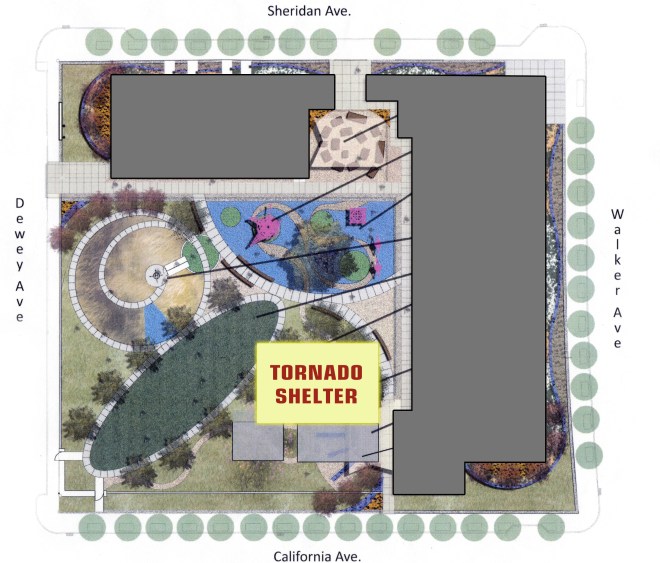 John T Rex Elementary School Map