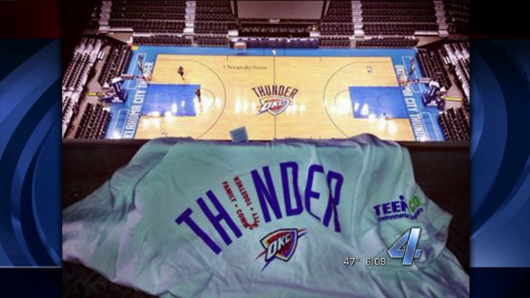 OKC Thunder game 5 playoff shirt