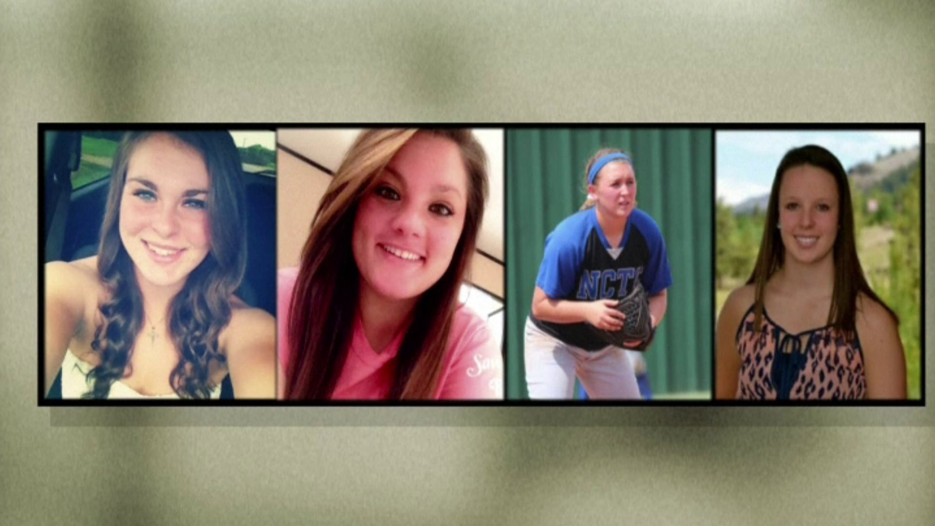 Jaiden Pelton, 20, Brooke Deckard, 20, Katelynn Woodlee, 18, and Megan Richardson, 19, were all killed in the crash.